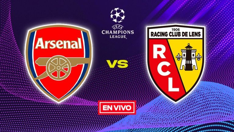 Arsenal Vs Lens EN VIVO Champions League Jornada 5