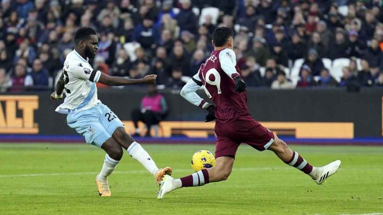 West Ham, con Edson Álvarez de titular, empató contra Crystal Palace