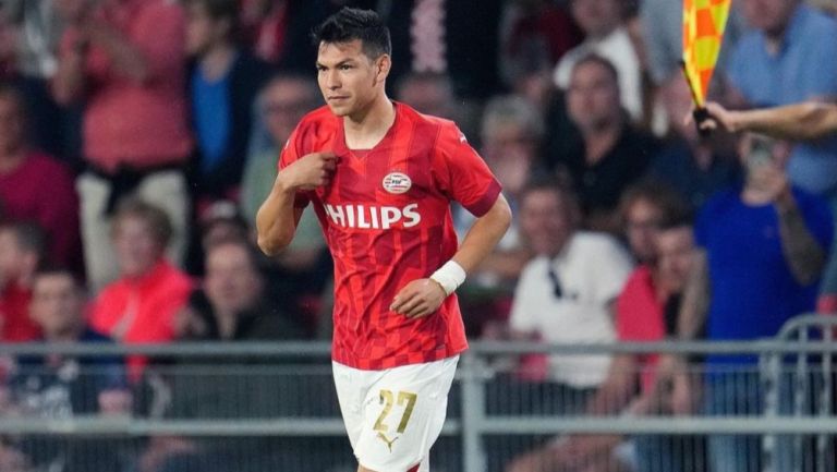 'Chucky' Lozano no sale ni a la banca para el partido entre PSV Eindhoven y Heerenveen