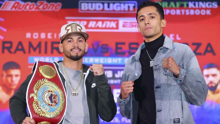 Rafael 'El Divino' Espinoza vs Robeisy 'El Tren' Ramírez ¿Dónde y a qué hora ver la pelea?