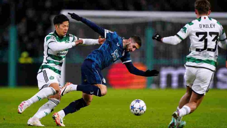 Feyenoord y Santiago Giménez despiden la Champions League con derrota ante Celtic