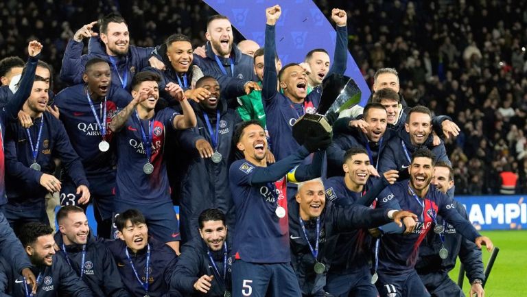 PSG celebra la Supercopa Francesa