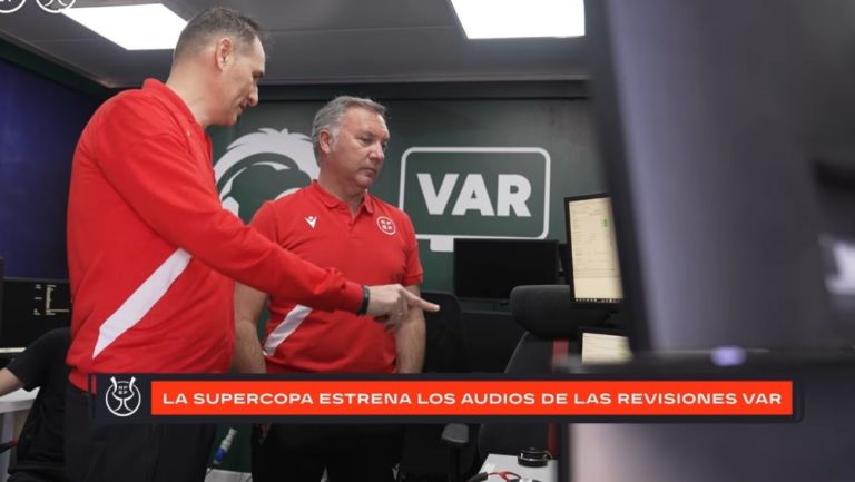 Audios del VAR serán escuchados durante la Supercopa de España