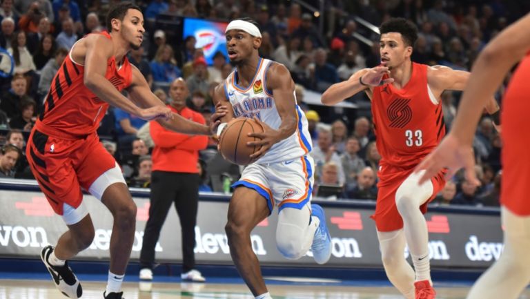 Oklahoma City Thunder venció por 62 puntos a Blazers y logra la quinta mayor ventaja de la NBA