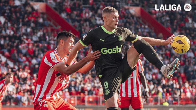 Almería y Girona reparten puntos; César Montes jugó de titular 