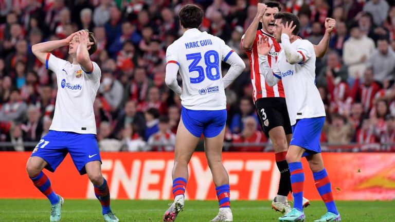 ¡Ridículo culé! Barcelona cae ante Athletic Bilbao y es eliminado de Copa del Rey