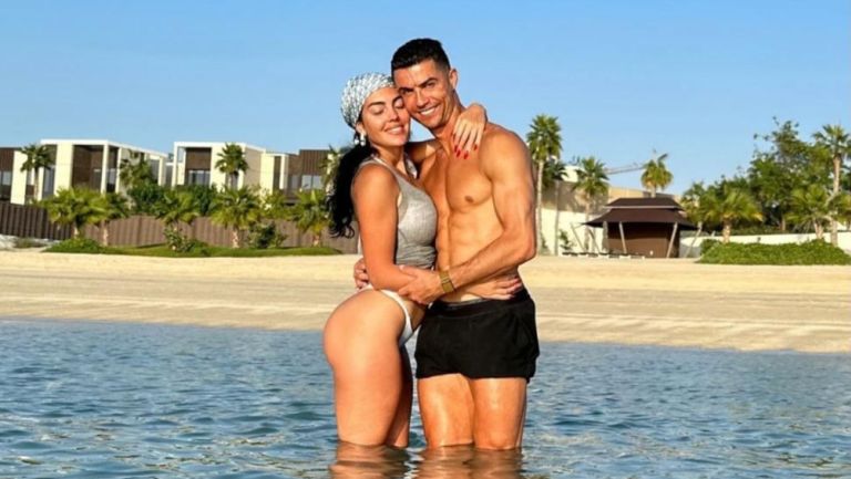 Prensa de Irán edita foto de Georgina Rodríguez con Cristiano Ronaldo por 'enseñar de más'