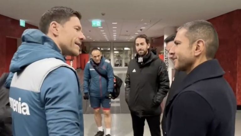 Lozano se reunió con Xabi Alonso