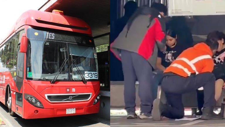 La gente lesionada fue atendida en el lugar.