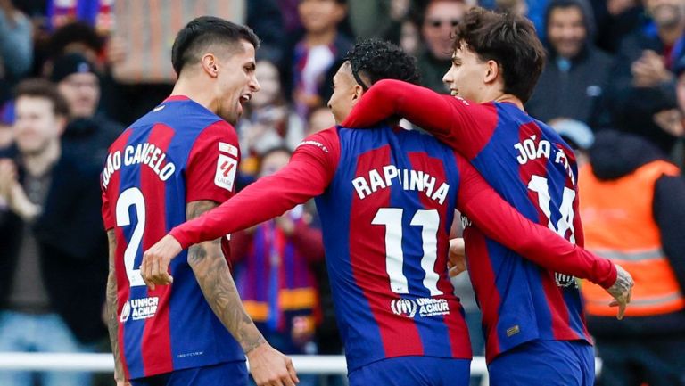 Barcelona goleó al Getafe y se acerca al Girona en la tabla de LaLiga