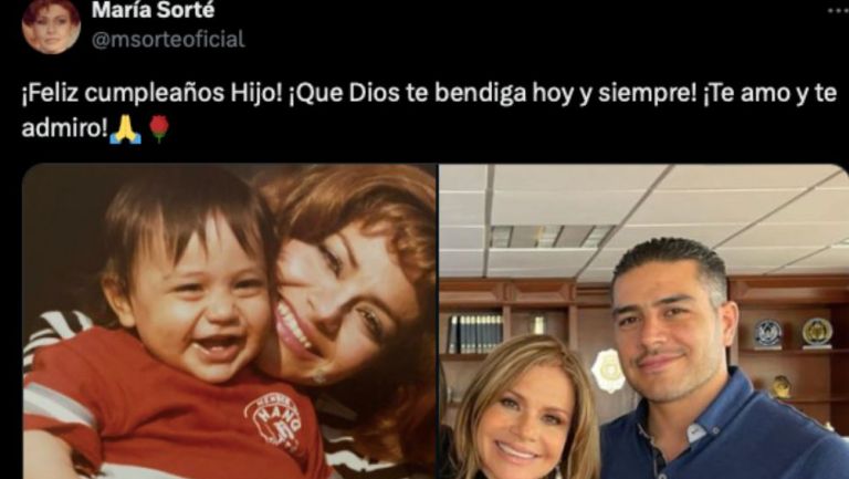 Es cumpleaños de García Harfuch, y su mamá lo felicita por redes sociales