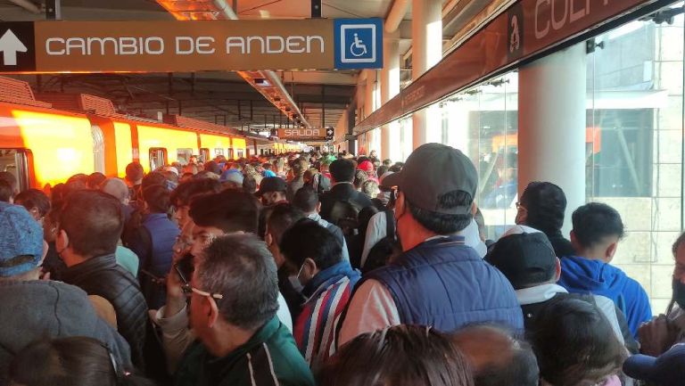 ¡Caos en el Metro! Usuarios reportan, otra vez, retrasos importantes en varias líneas 