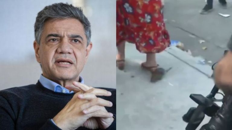 Rata sorprende en las calles de Buenos Aires al alcalde Jorge Macri