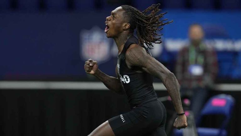 ¡El rey de las 40 yardas! Xavier Worthy rompió el récord de el Combine de la NFL