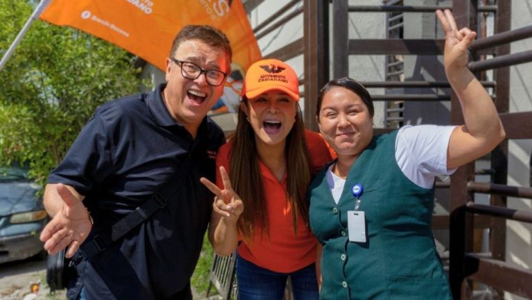 Movimiento Ciudadano baila el ¡Gallinazo! Brenda Bezares es su candidata