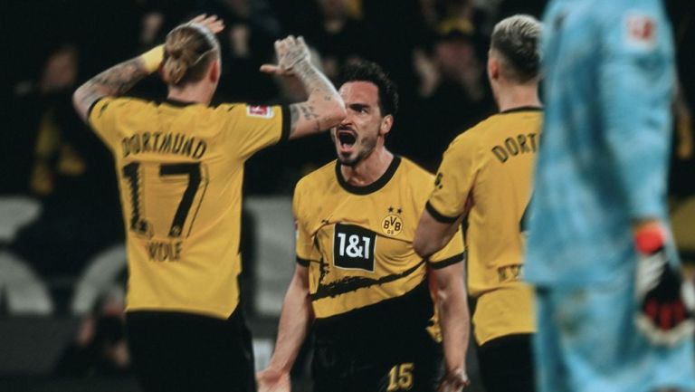 El Dortmund venció al Frankfurt