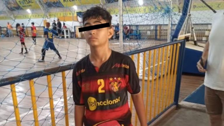 Muere futbolista de 13 años en Brasil, una bala perdida le quitó la vida