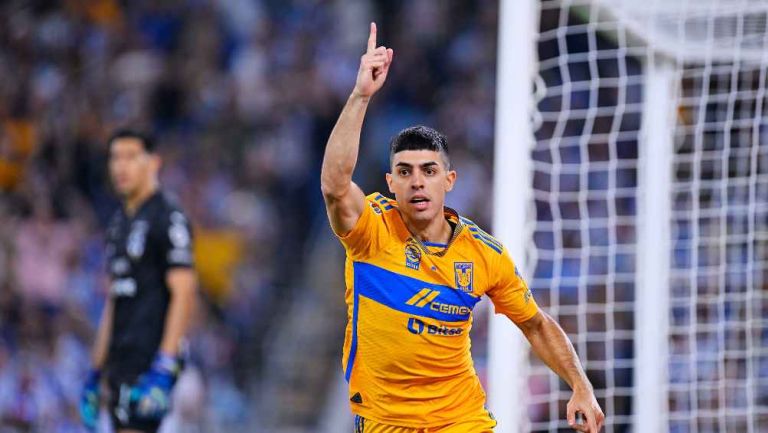 ¡Gol de récord! Tigres marcó el gol más tempranero en la historia del Clásico Regio