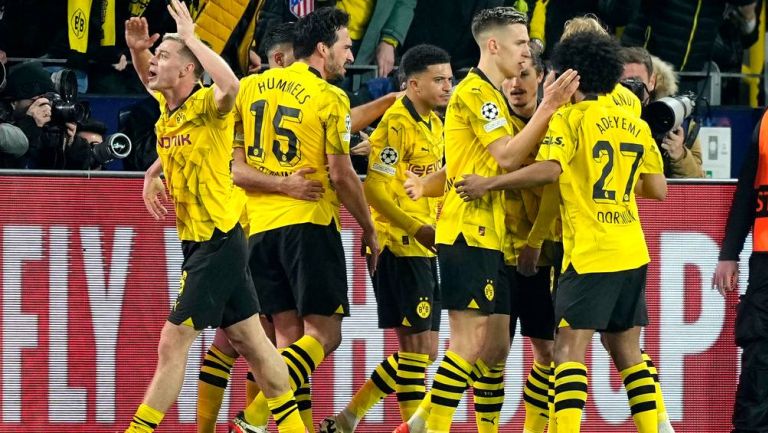 Borussia Dortmund remonta al Atlético de Madrid y se instala en Semifinales de Champions League 