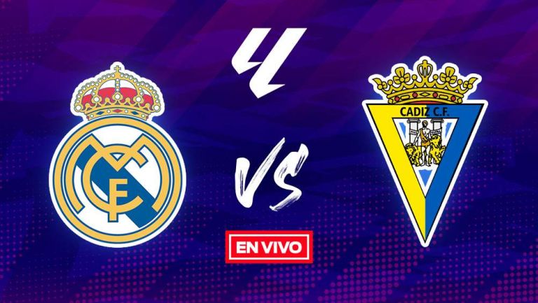 Real Madrid Vs Cádiz EN VIVO ONLINE LaLiga Jornada 34