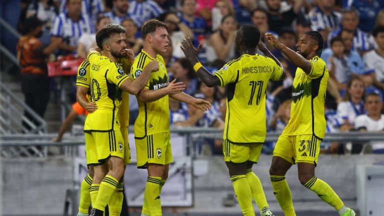 Columbus Crew se 'burla' en redes de Rayados y Tigres tras eliminarlos de Concacaf