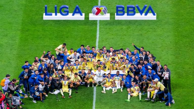 El conjunto varonil celebra la décimo quinta corona de la Liga MX