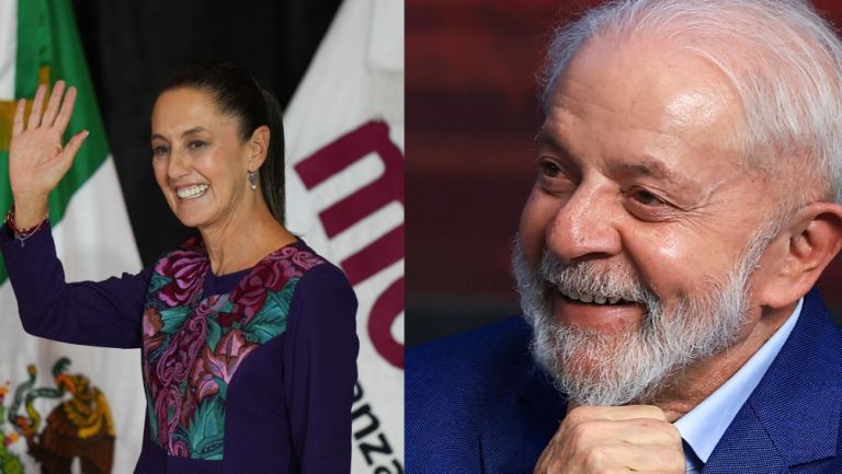 El presidente brasileño se siente feliz y celebra triunfo de Claudia Sheinbaum