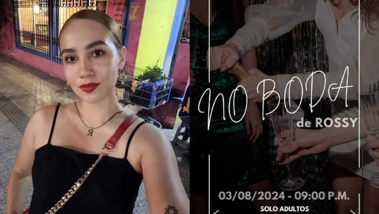 Chica cancela boda por infidelidad de su novio, pero no la fiesta llamándola 'La no boda de Rossy'