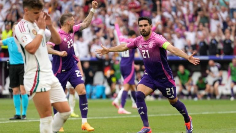 Alemania venció 2-0 a Hungría