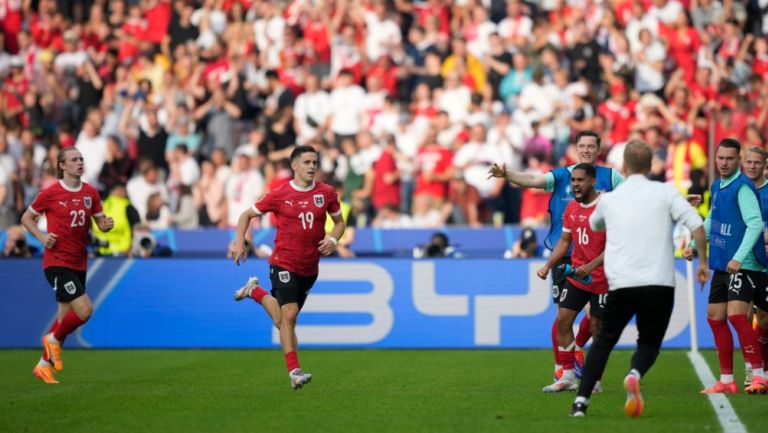 Austria vence a Polonia y los deja con un pie fuera de la Eurocopa 2024