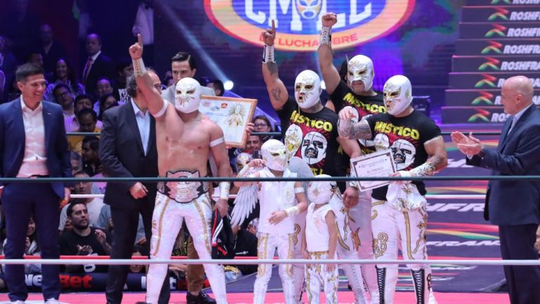 Místico en la Arena México durante su celebración