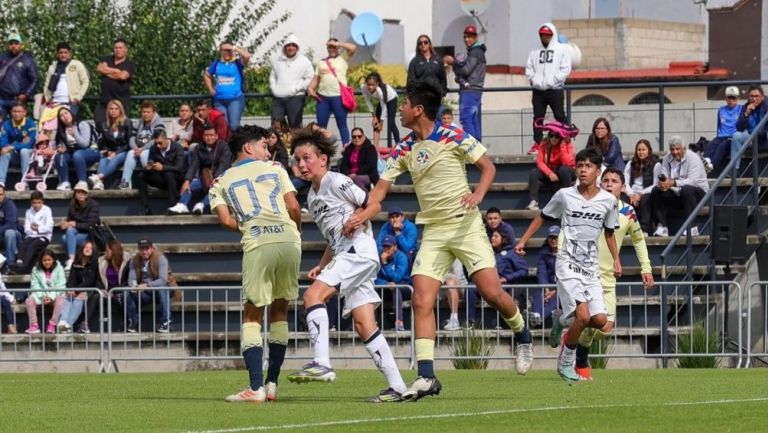 América Sub 12 se corona ante Pumas en la Liga Mexicana de Fuerzas Básicas