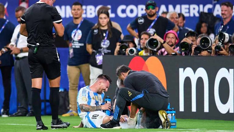 ¡Llora toda Argentina! Lionel Messi sale lesionado de la Final de Copa América