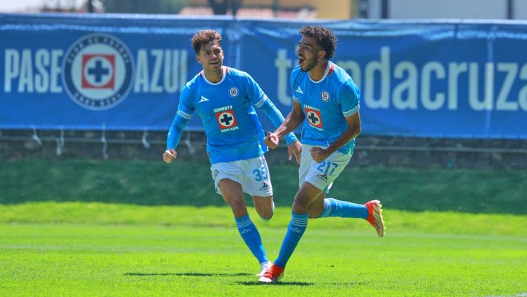 Samuel Espinosa, la 'joyita' juvenil de Cruz Azul Sub 23 que suma cuatro goles en dos partidos