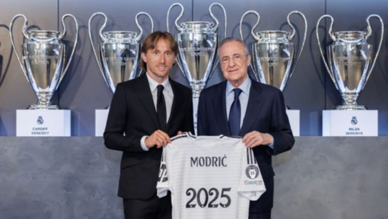 Real Madrid extiende contrato de Luka Modric hasta 2025