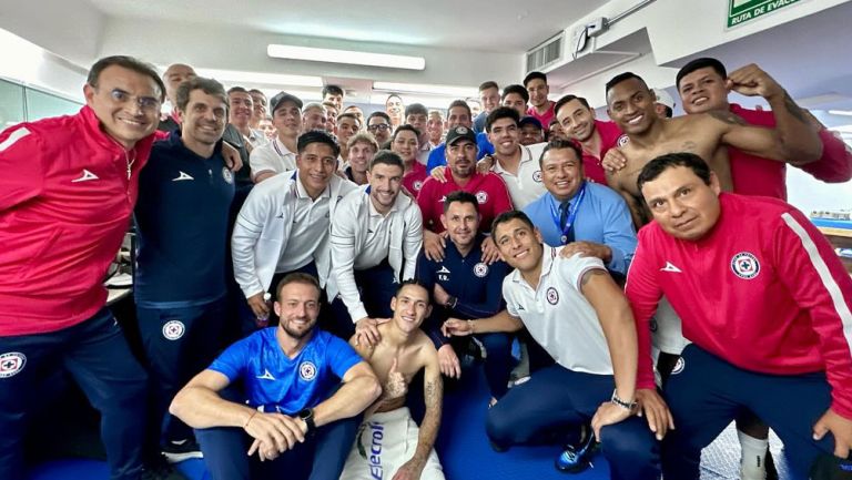 Cruz Azul celebra una victoria en este Apertura 2024