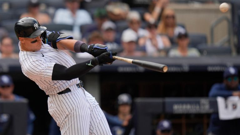 Aaron Judge conecta su HR número 35 de la temporada para igualar marca histórica de Yankees