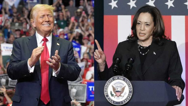 Donald Trump dice que será más fácil ganarle las elecciones a Kamala Harris 