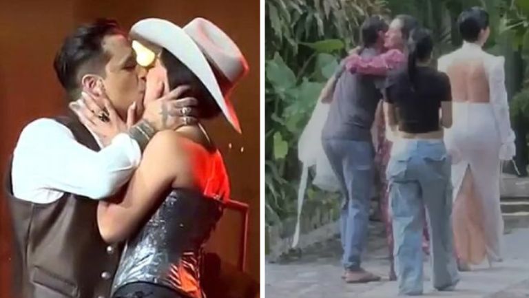 VIDEO: Ángela Aguilar aparece con vestido de novia ¡Hoy sería su boda con  Christian Nodal!