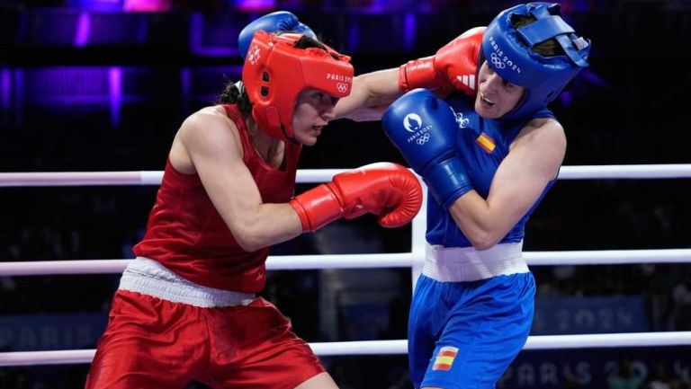 La boxeadora Fátima Herrera avanza a Octavos de Final