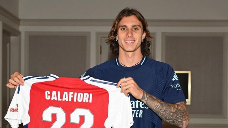 Calafiori es nuevo jugador del Arsenal 