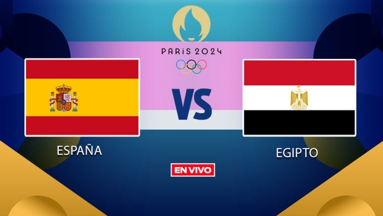 España vs Egipto EN VIVO Juegos Olímpicos París 2024 Jornada 3