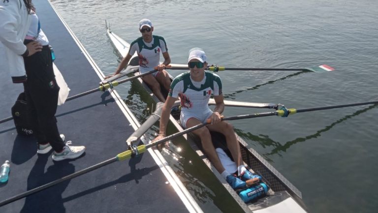 Alexis López y Miguel Carballo, sin opción de medalla tras finalizar sextos en ‘Semis’ de Remo en París 2024