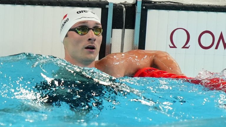 Gabriel Castaño clasifica a las Semifinales de 50m Libres en Natación en París 2024