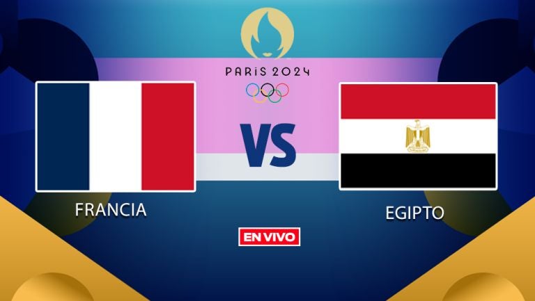 Francia vs Egipto EN VIVO Juegos Olímpicos Futbol Masculino Semifinal