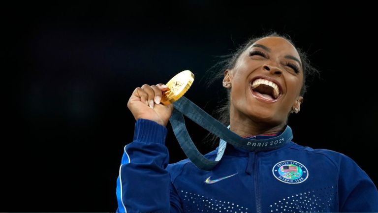 Biles aprovechó para mandarle un mensaje a Donald Trump