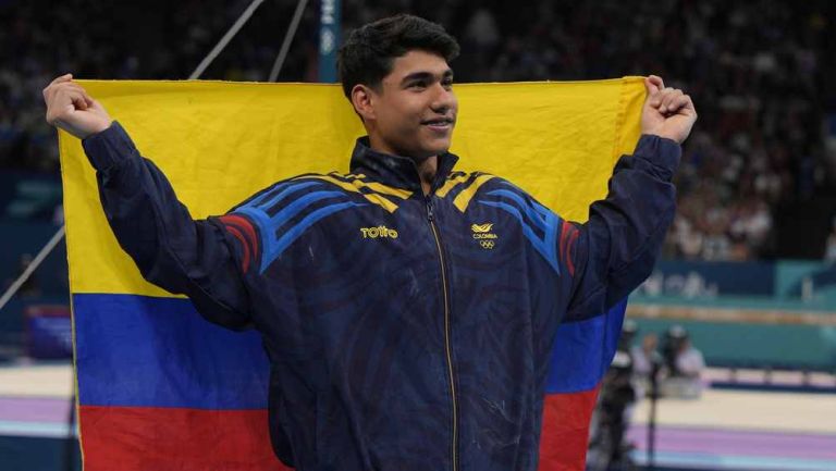 Ángel Barajas ganó la primera medalla olímpica para Colombia en París 2024