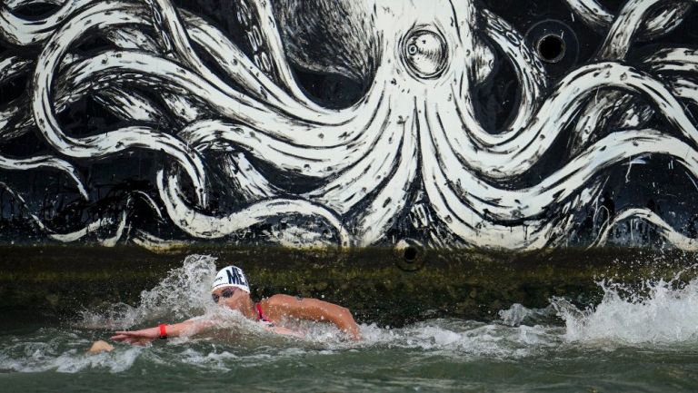 Paulo Strehlke finaliza en el lugar 12 en Natación en Aguas Abiertas en París 2024