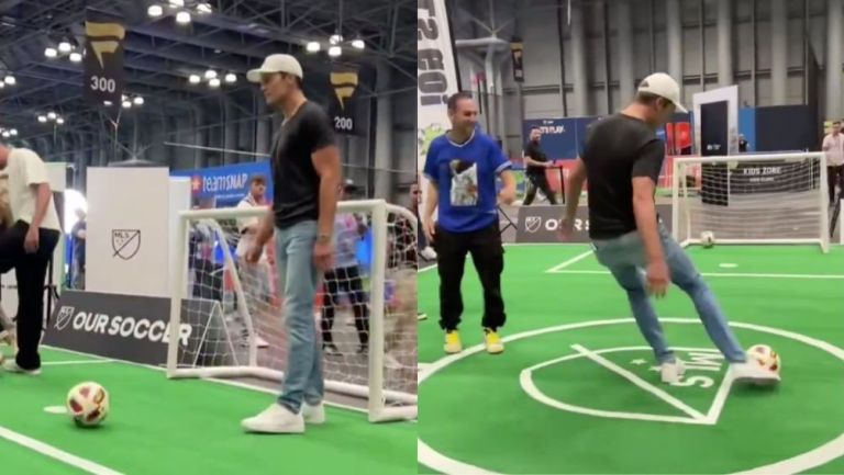 ¡Crack! Tom Brady deslumbra a sus seguidores jugando futbol