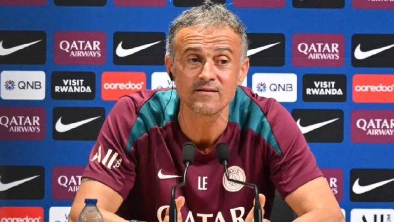 Luis Enrique cansado de responder preguntas de Kylian Mbappé